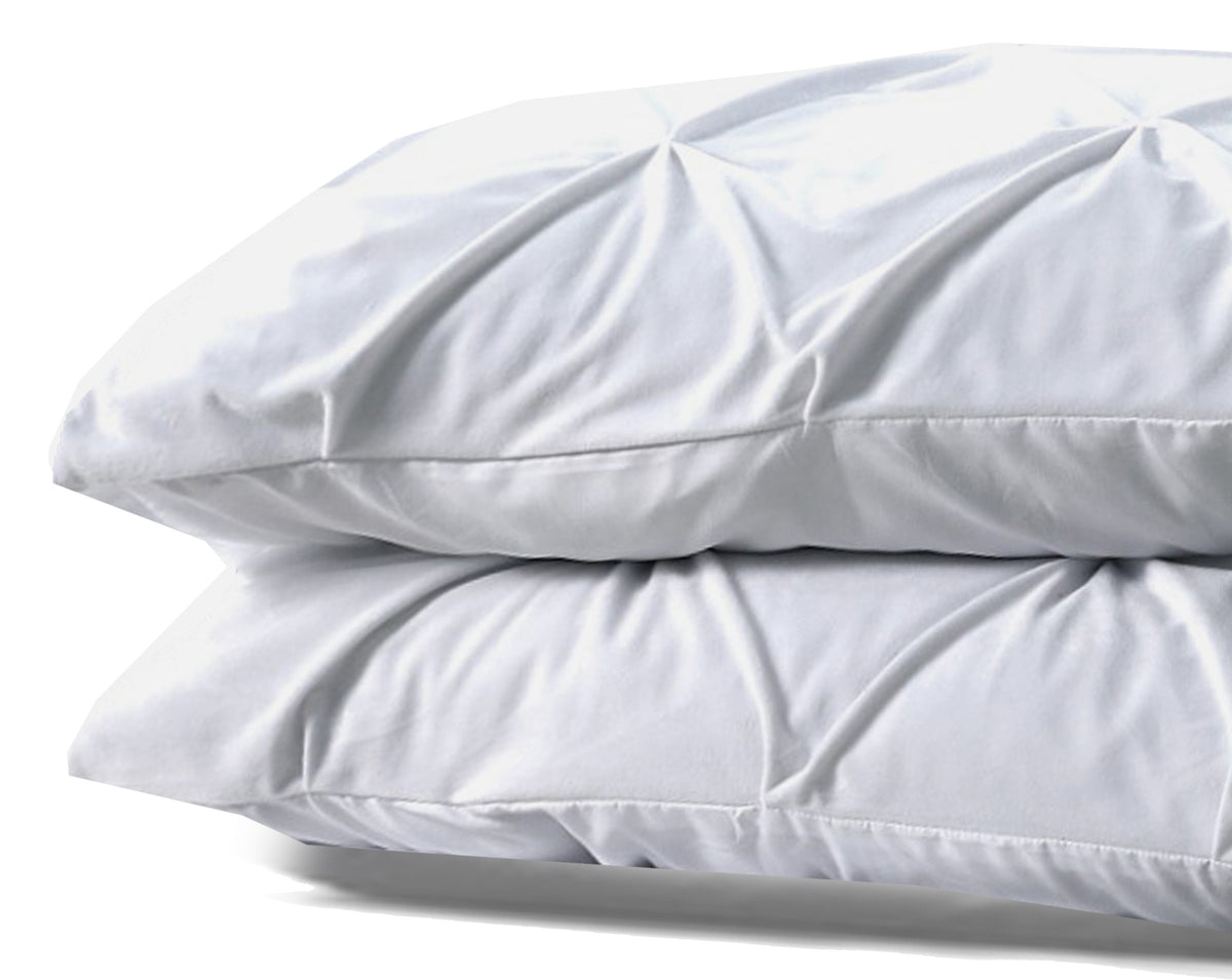 Velvet Pintuck 2pack kussenslopen Wit