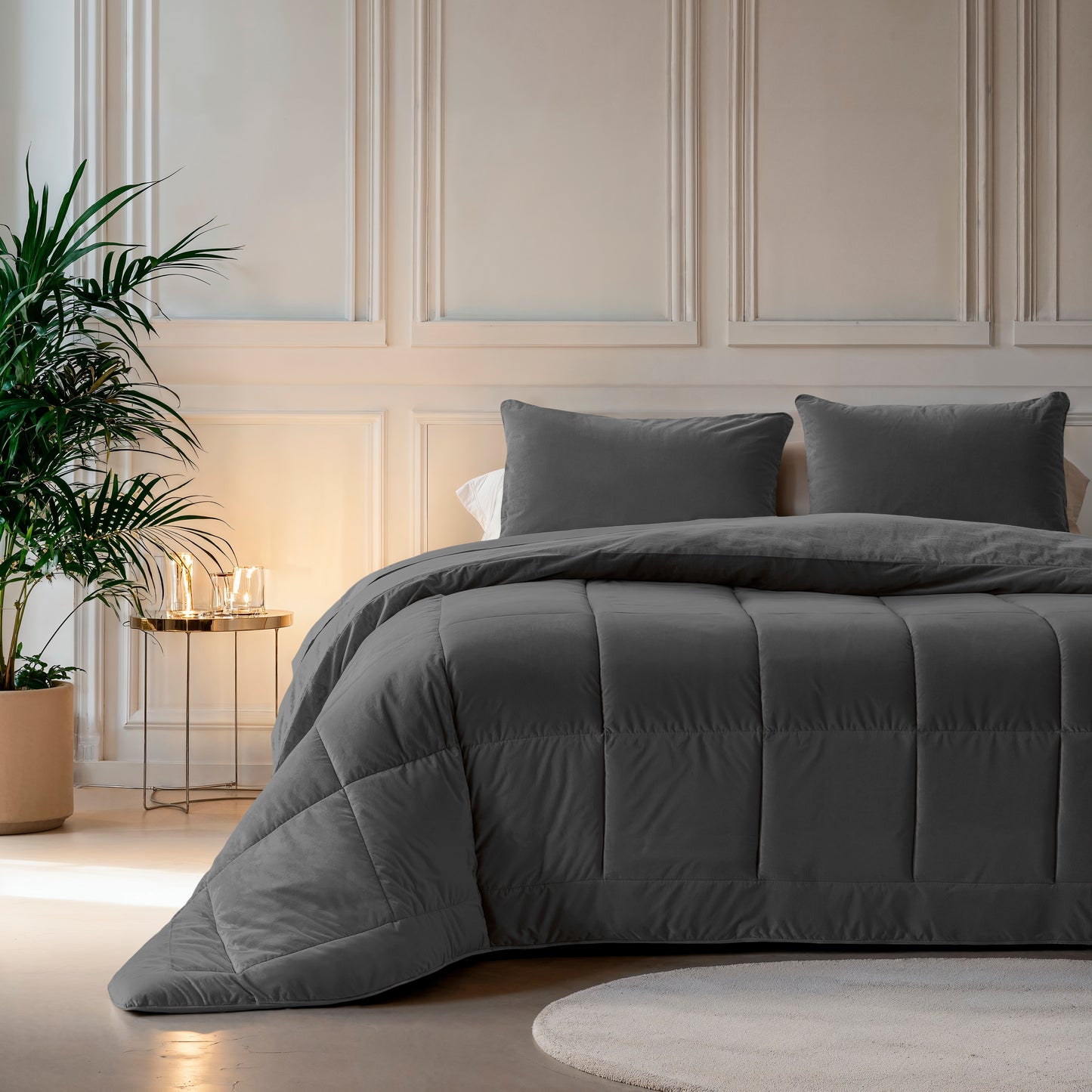 NordDream Dekbed Velvet Antraciet