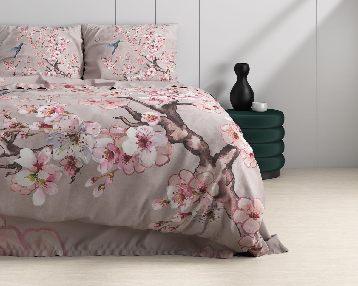 Dekbedovertrek Blossy Roze