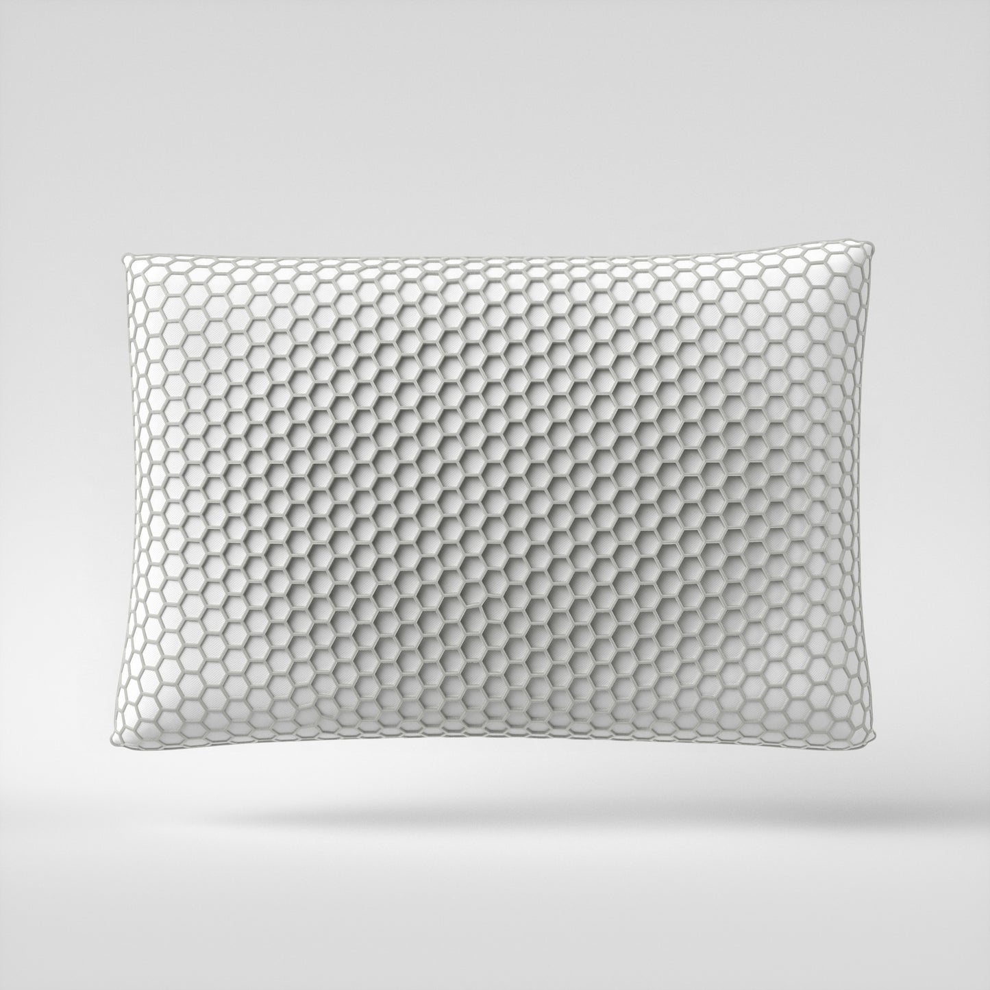 TPE Rebound Firm Core Pillow Grey 60 x 40 x 13