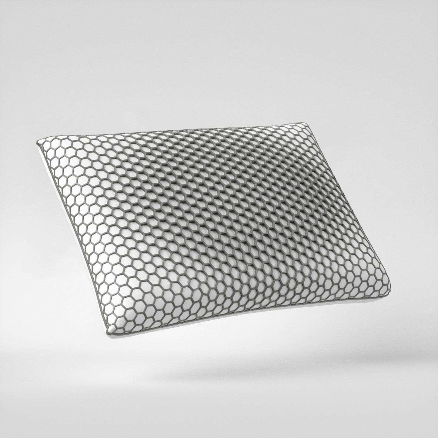 TPE Rebound Firm Core Kussen Grijs 60 x 40 x 13