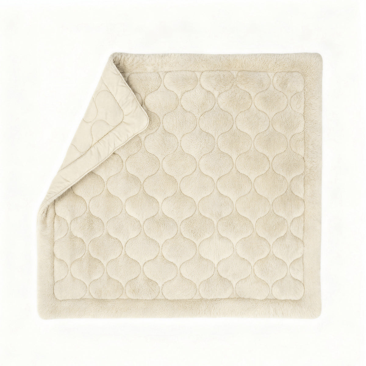 Lazy Dekbed Teddy Beige Met Kussenslopen
