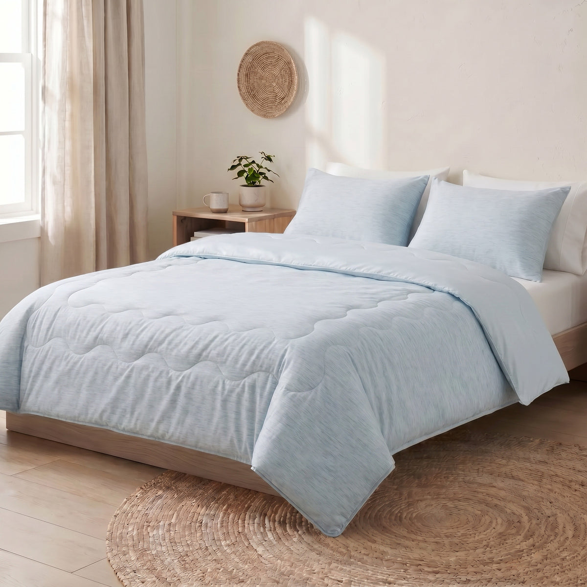 Verkoelend Dekbed Blauw