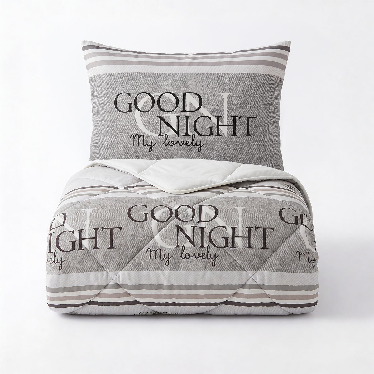 Lazy Dekbed Goodnight Zand Met Kussenslopen