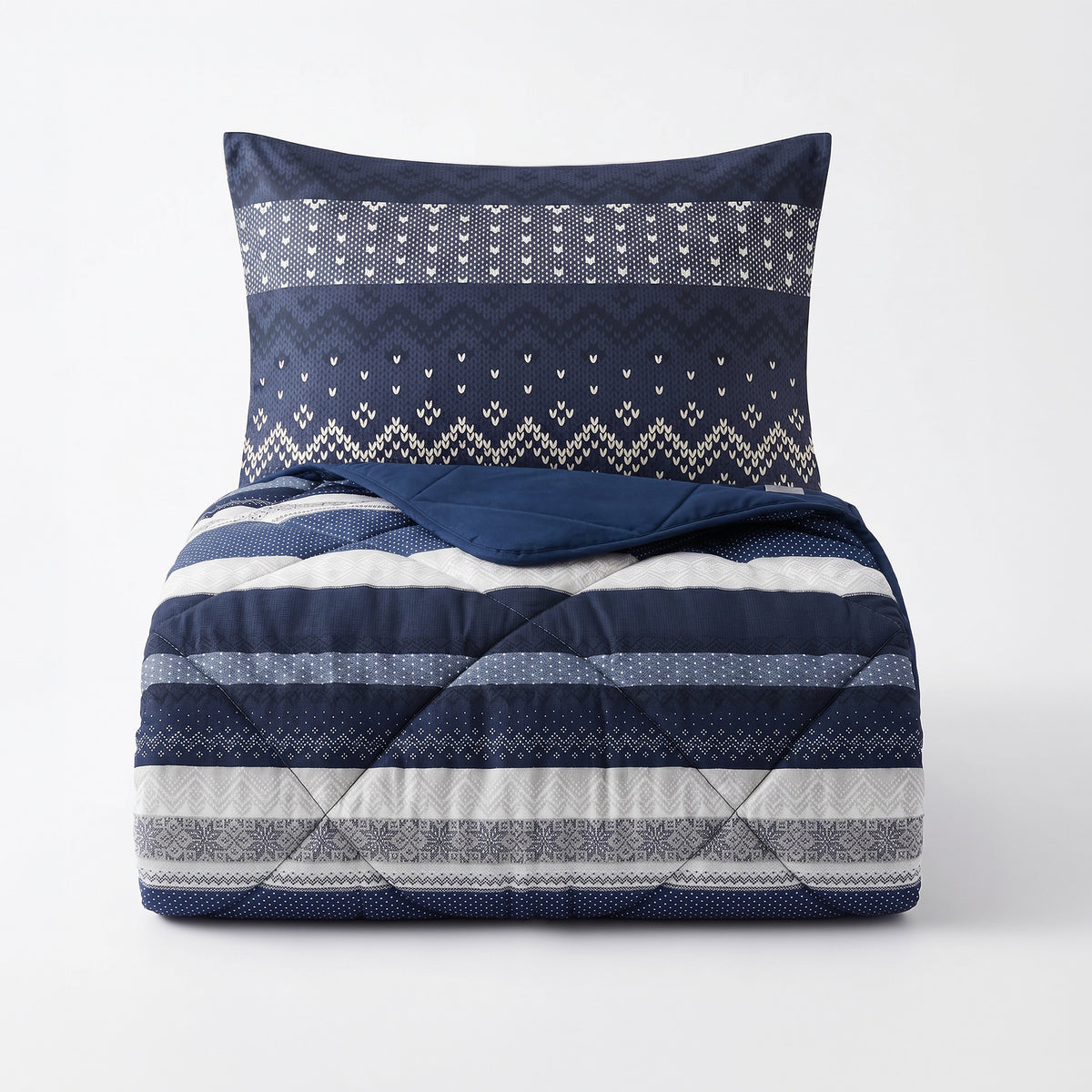 Lazy Dekbed Elisabeth Navy Met Kussenslopen