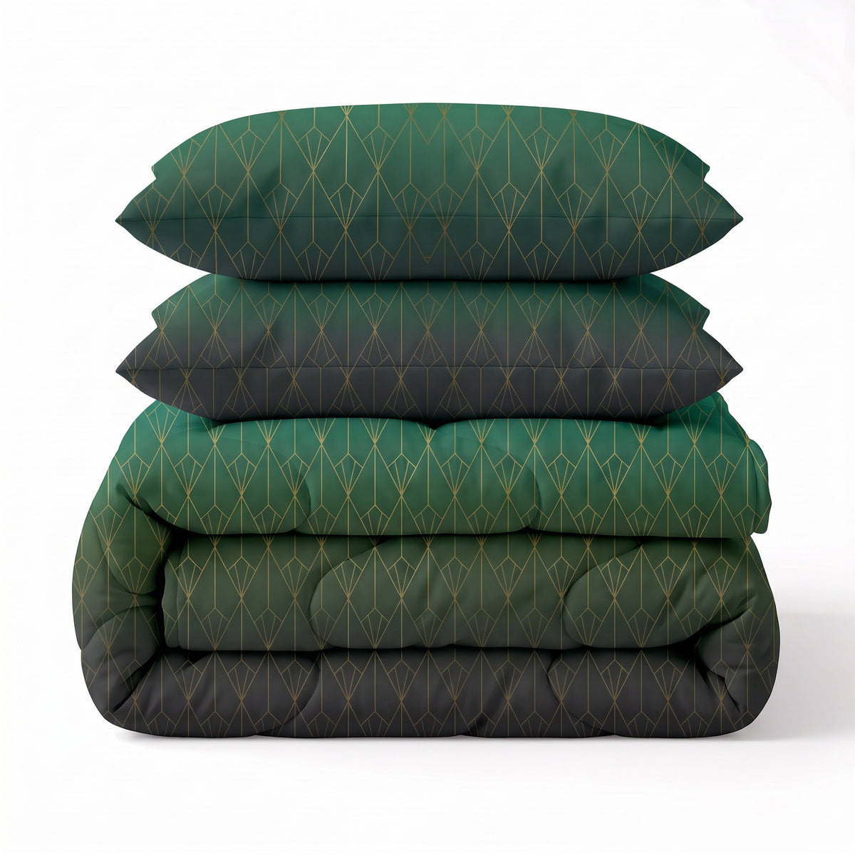 Lazy Dekbed Bowen Groen
