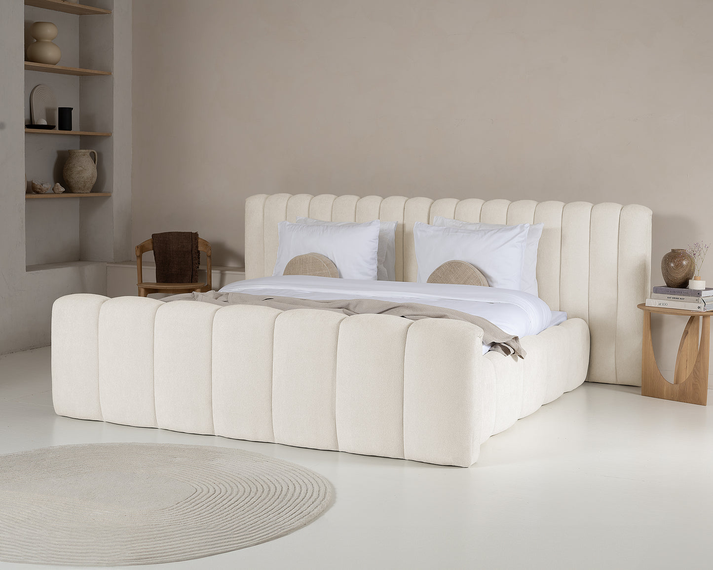 Designbed Adore Chique 180x200 Beige - Zonder Matras