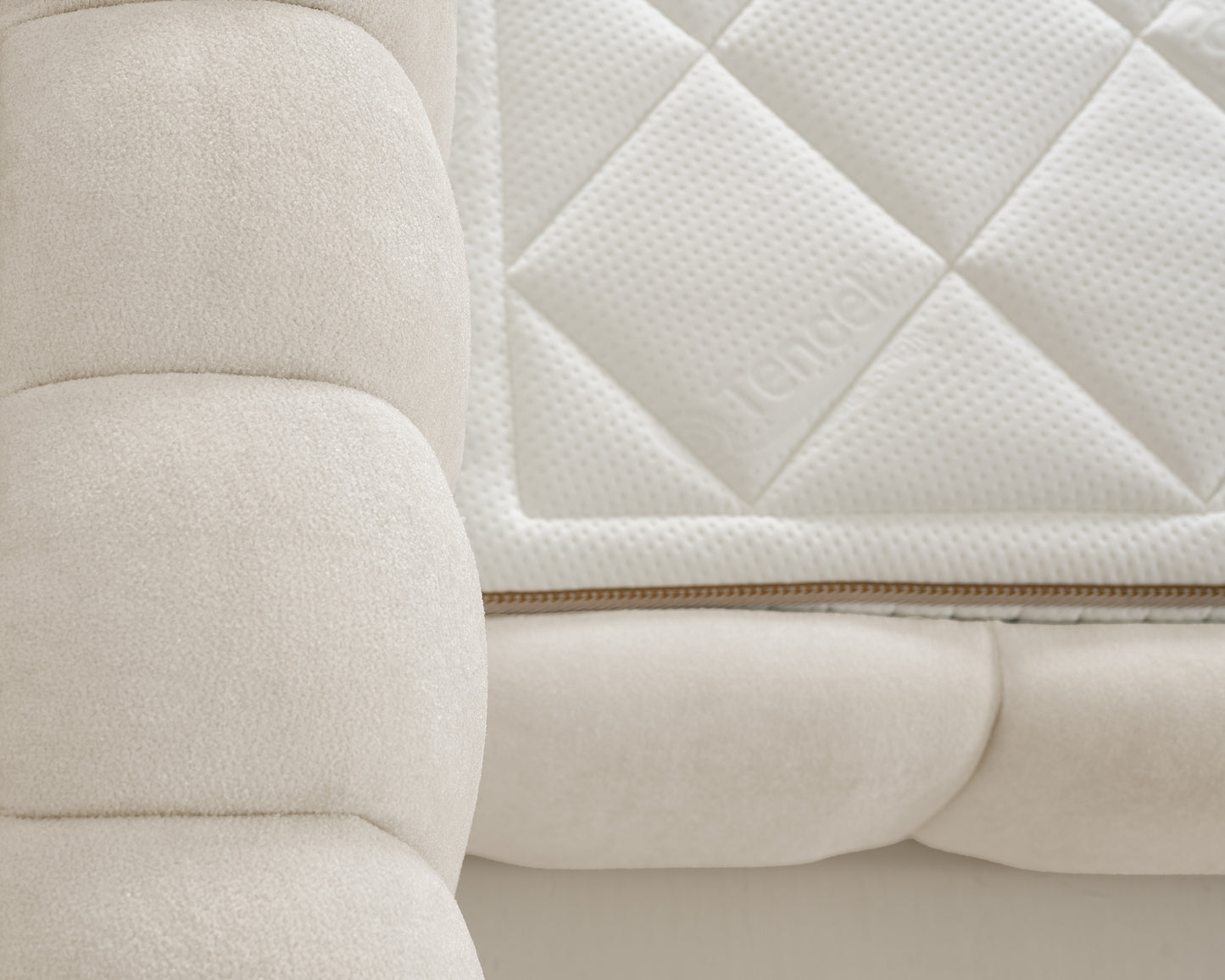 Designbed Adore Chique 180x200 Beige - Zonder Matras