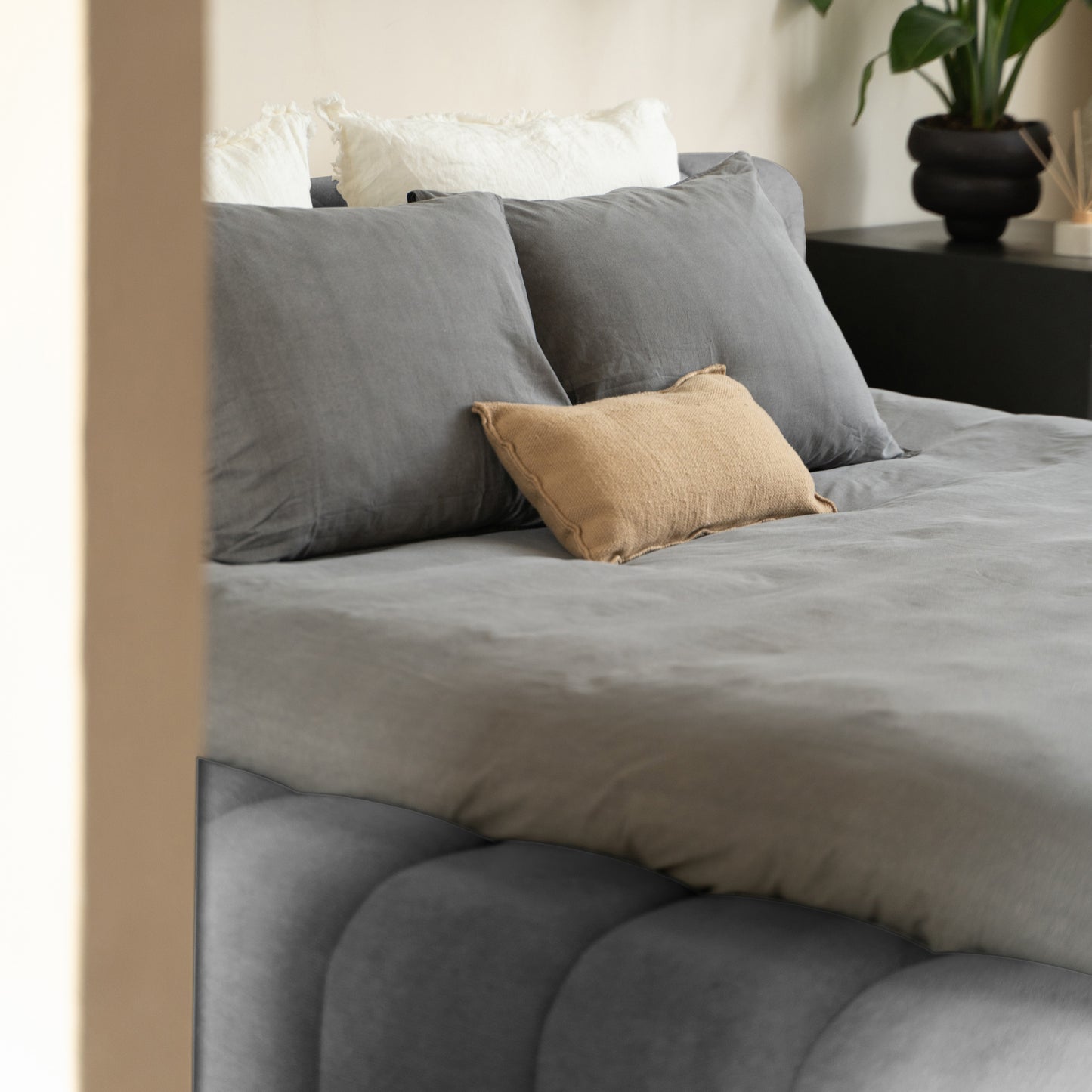 Designbed Adore Classic 160x200 Antraciet - Zonder Matras