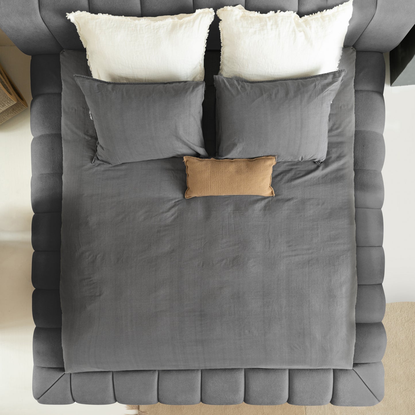 Designbed Adore Classic 160x200 Antraciet - Zonder Matras