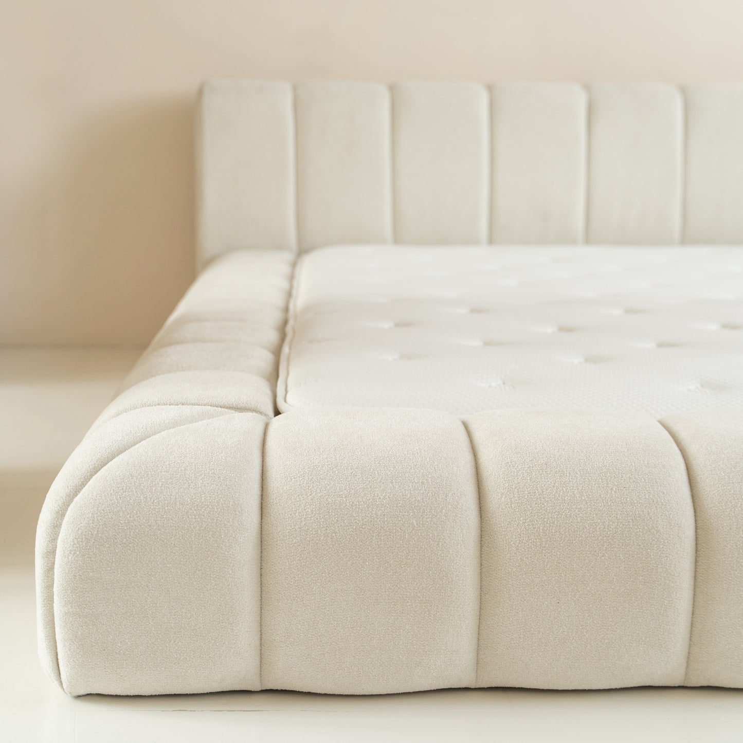 Designbed Adore Classic 160x200 Beige - Zonder Matras