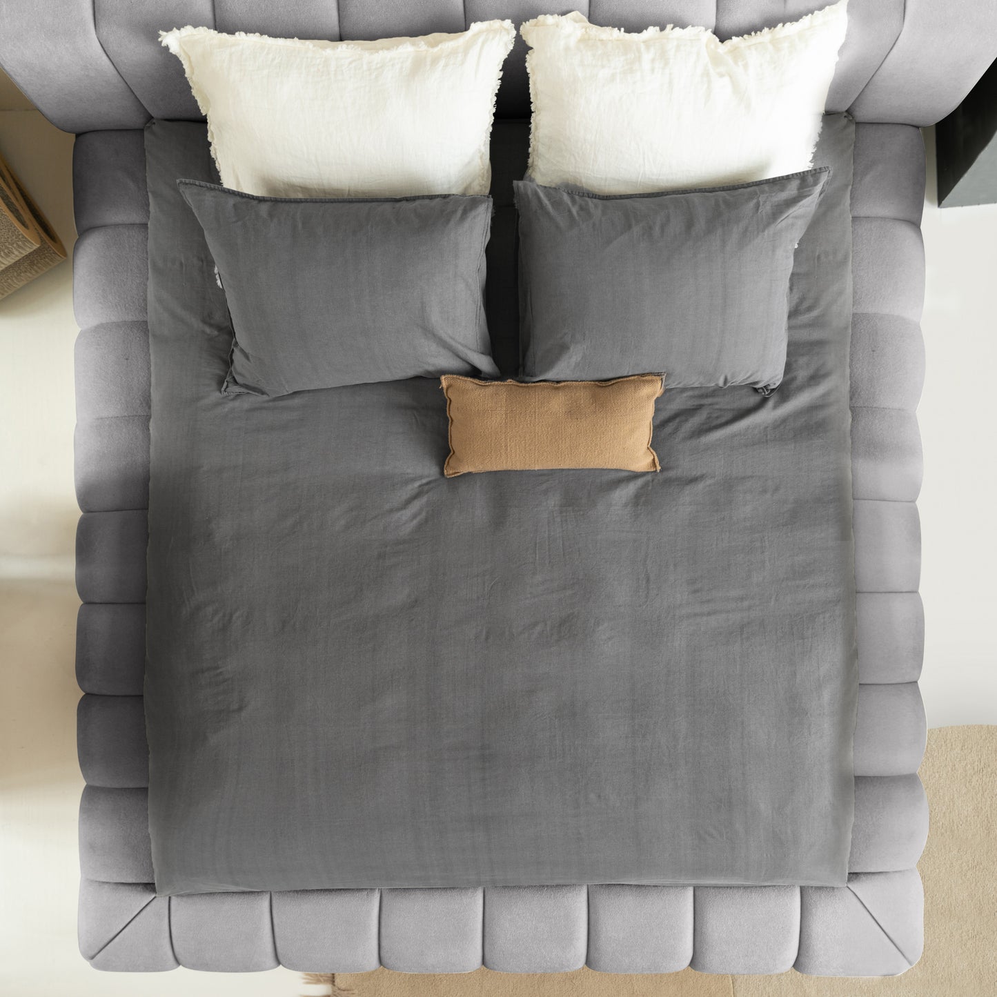 Designbed Adore Classic 180x200 Grijs - Zonder Matras