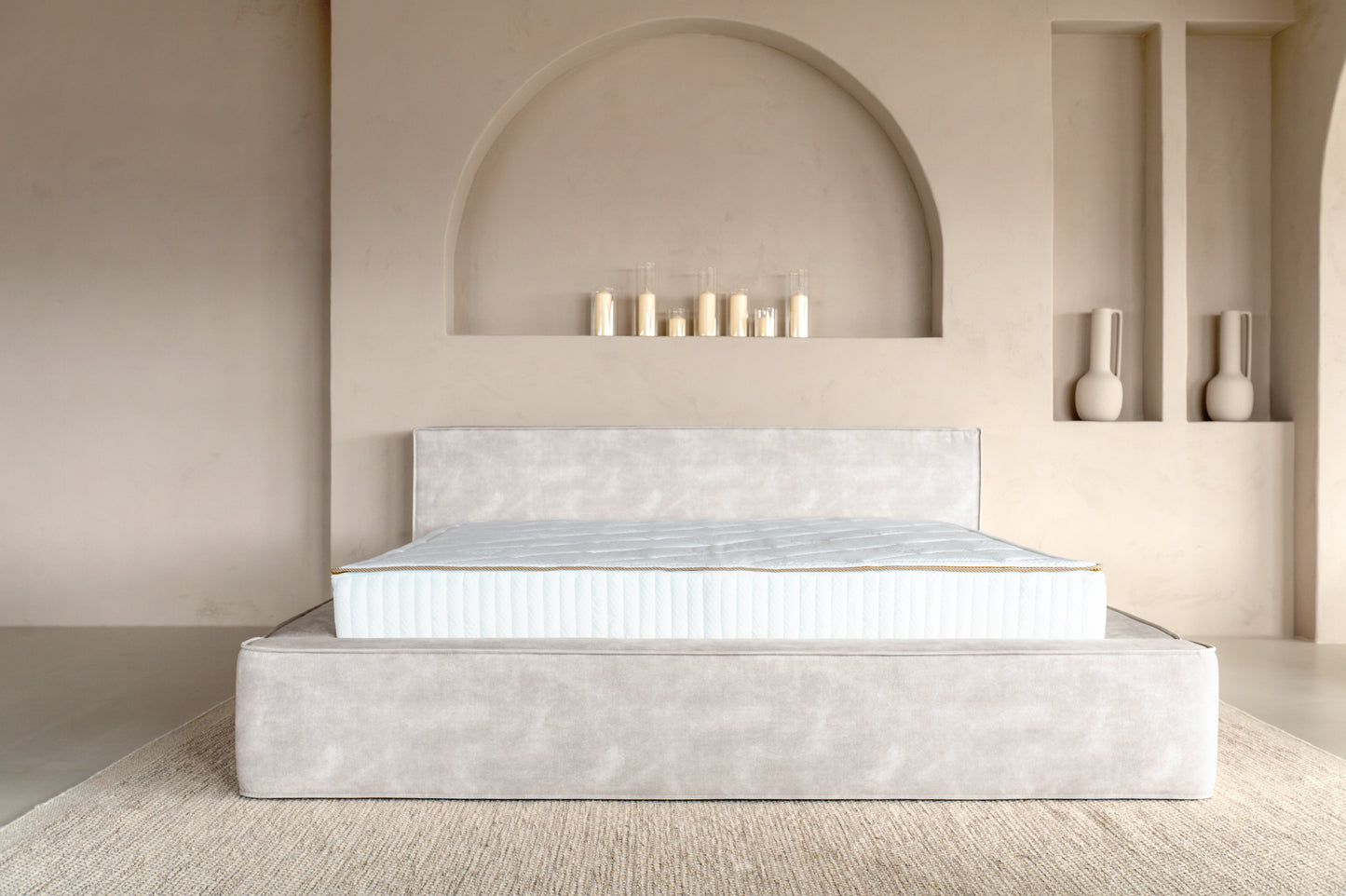 Designbed Adore Element 160x200 Beige - Zonder Matras