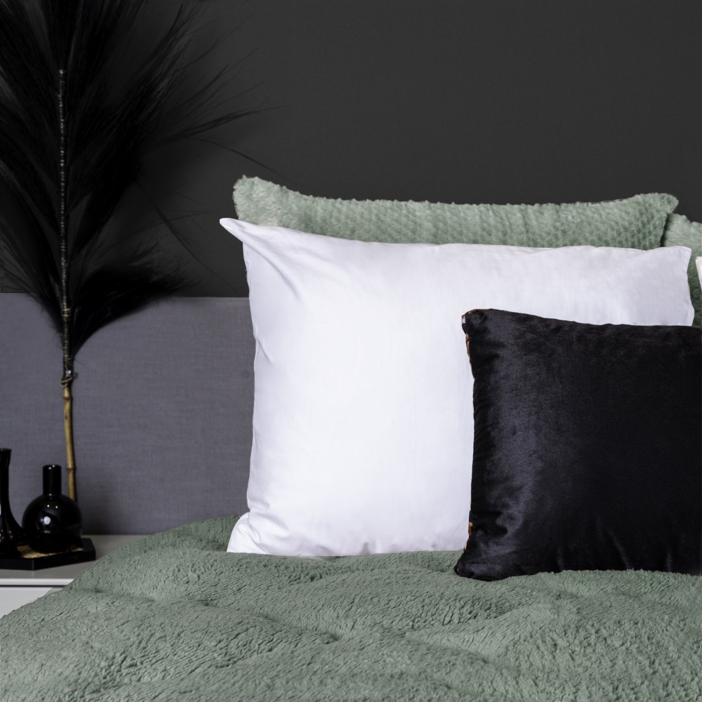 NordDream Teddy Dekbed - Groen