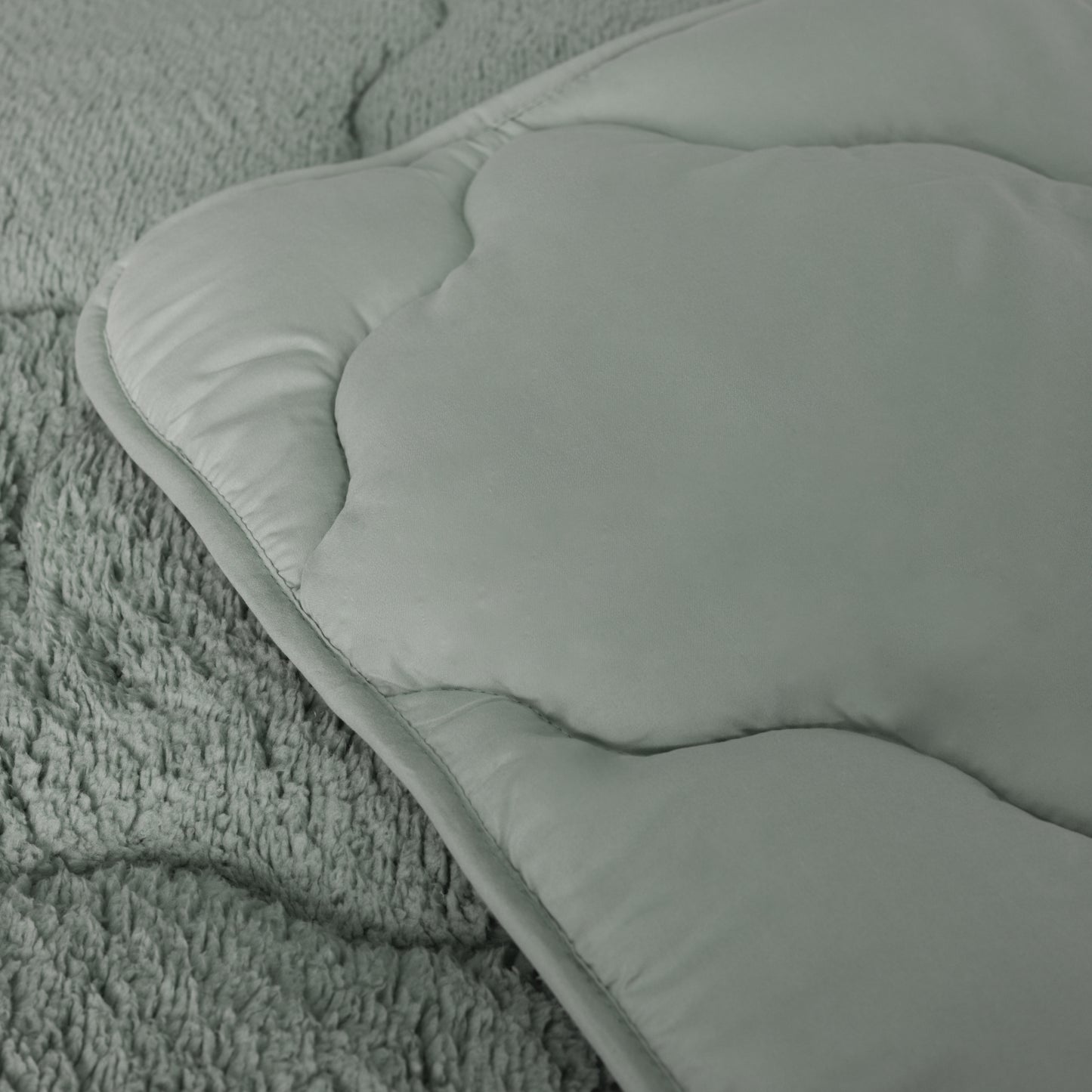 NordDream Teddy Dekbed - Groen