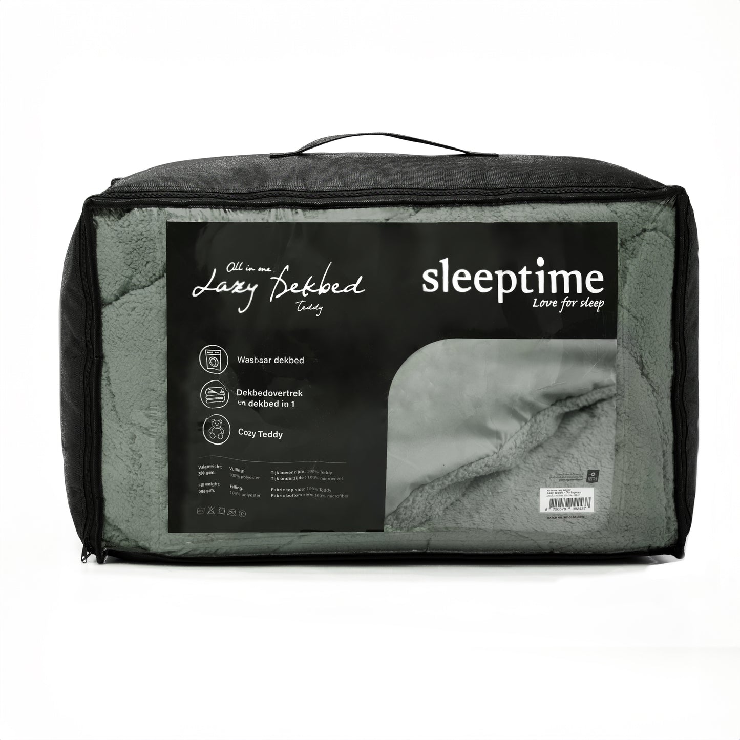 NordDream Teddy Dekbed - Groen