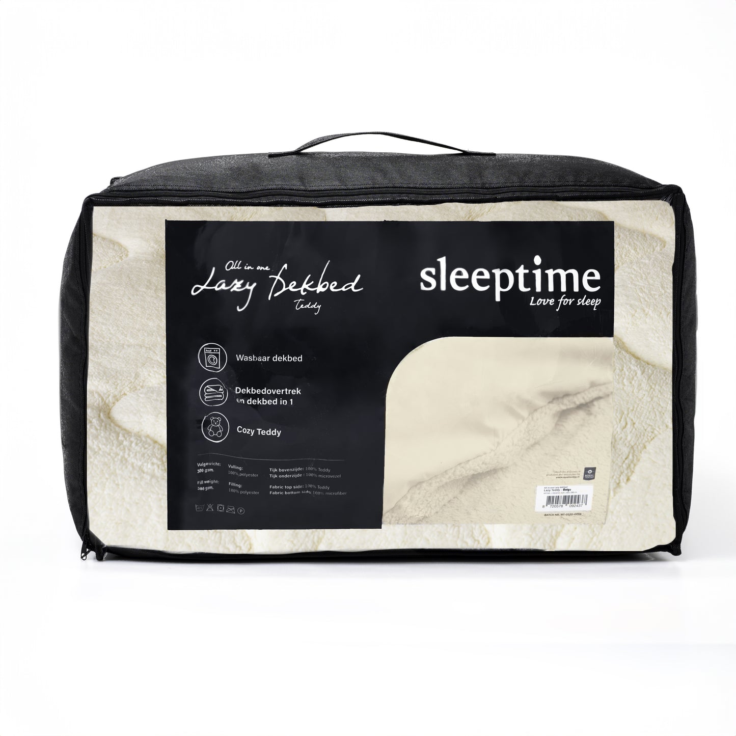 NordDream Teddy Dekbed - Creme