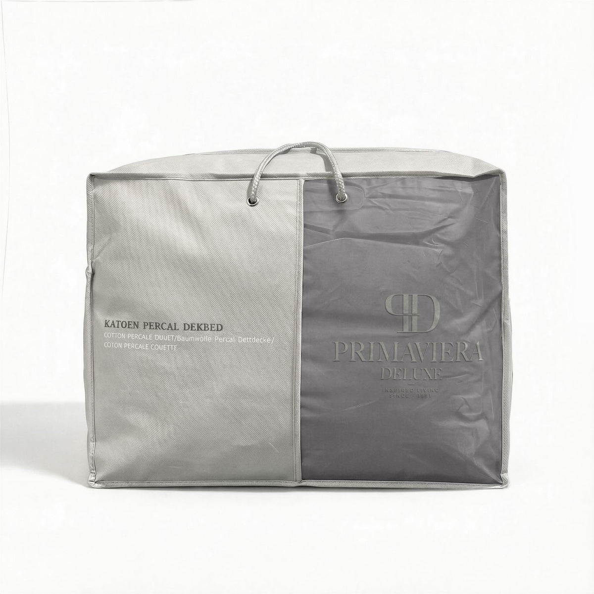 Lazy Dekbed Percale Antraciet