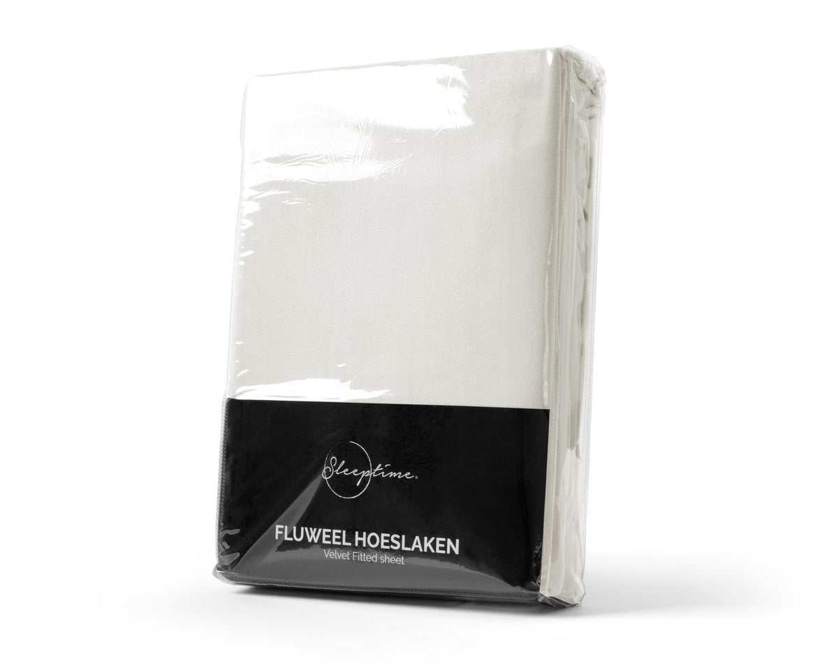 Velvet Hoeslaken Creme