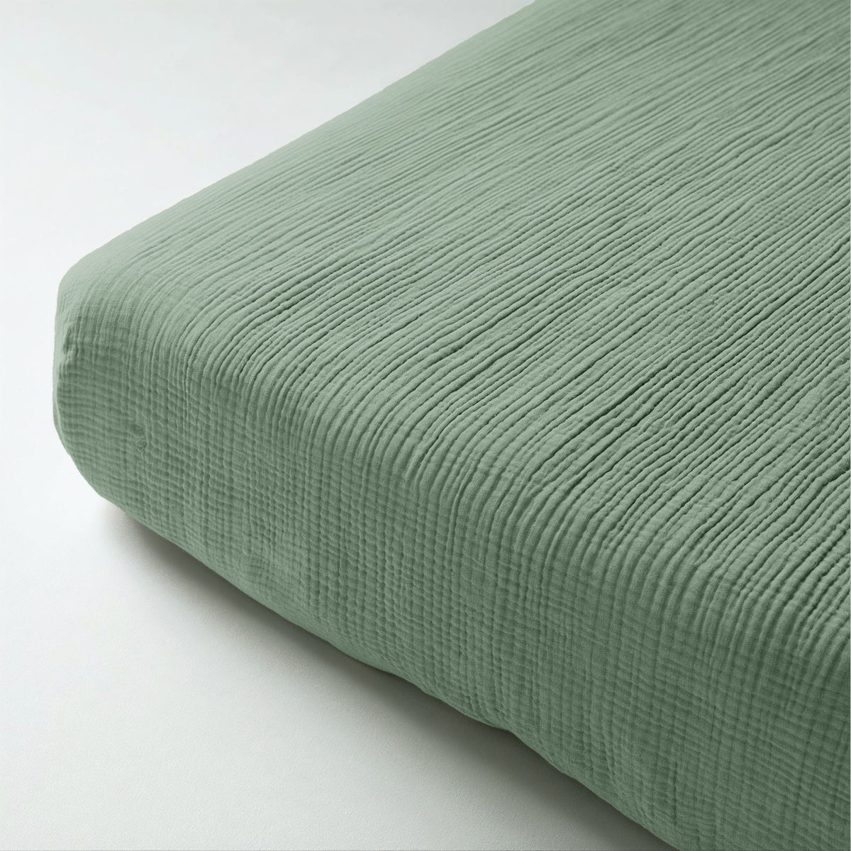 Mousseline Hoeslaken Groen