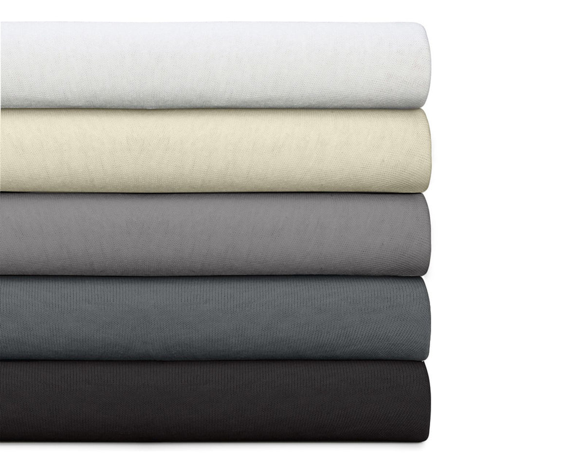 Dubbel Jersey 220 gr. Splittopper Hoeslaken Wit