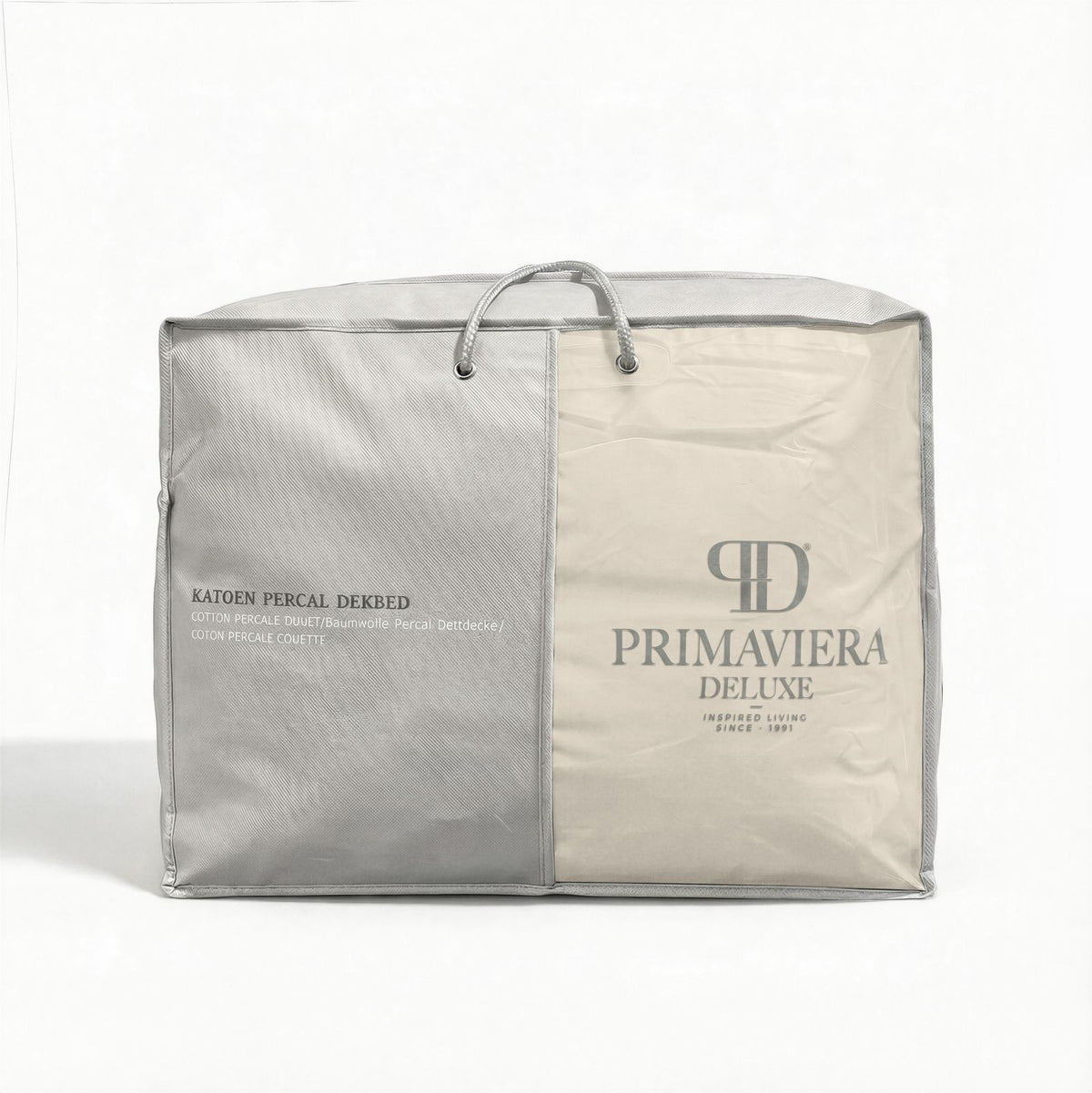 Lazy Dekbed Percale Beige