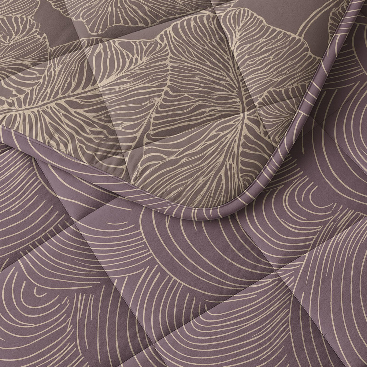 Lazy Dekbed Dreamy Mauve Met Kussenslopen