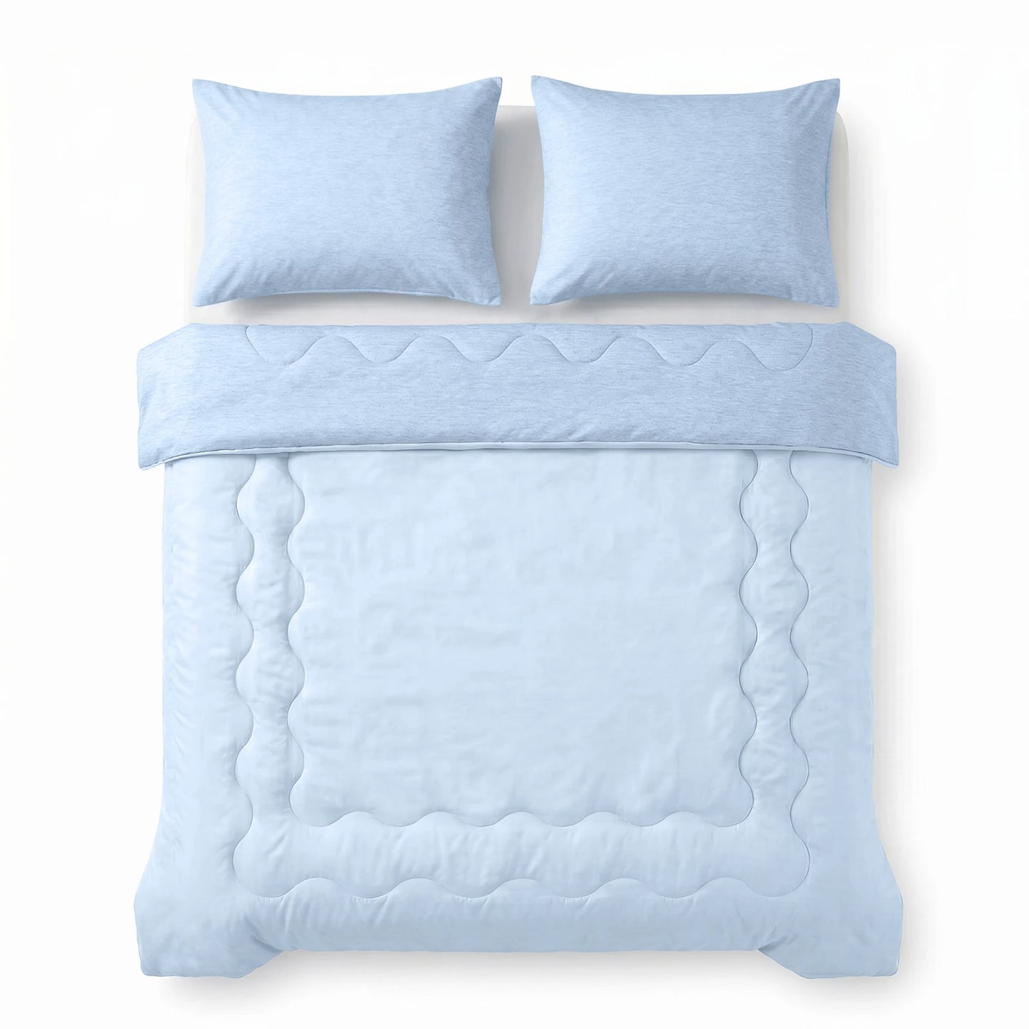 NordDream verkoelend dekbed Blauw nu 1+1 GRATIS