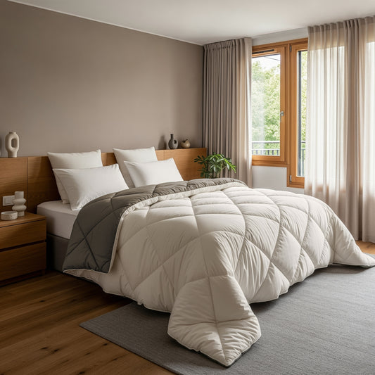 NordDream Dekbed Diamond Crème/Kaki Met Kussenslopen 1+1 GRATIS