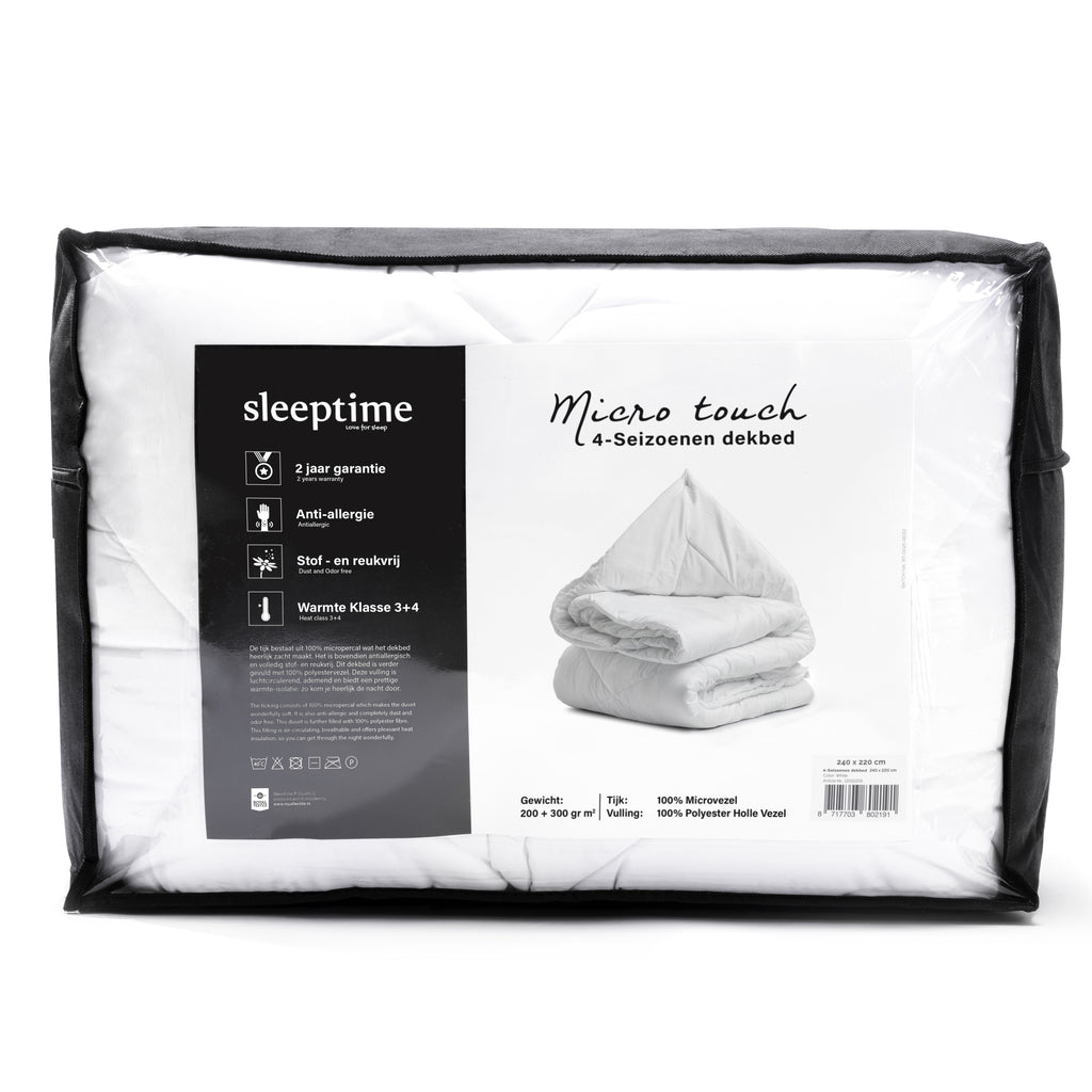 Micro Touch 4-Seizoenen Dekbed Wit