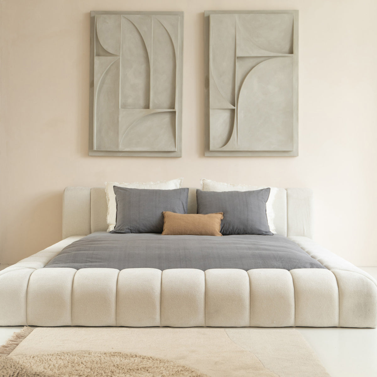 Adore Classic Designbed Beige met Hybrid Pocket Matras