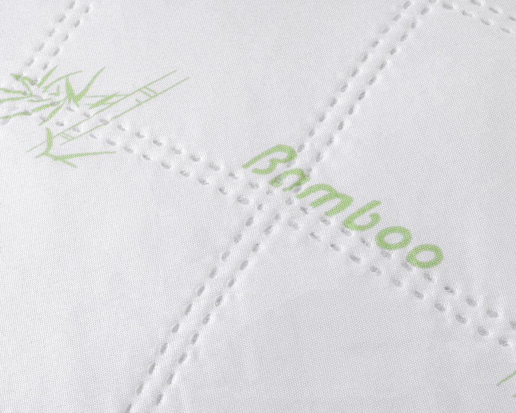 Bamboe Hoofdkussen Wit 60 x 70 cm