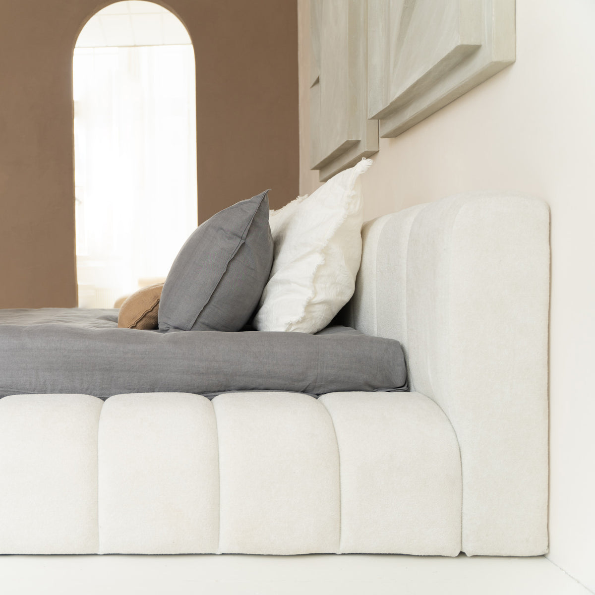 Adore Classic Designbed Beige met Hybrid Pocket Matras