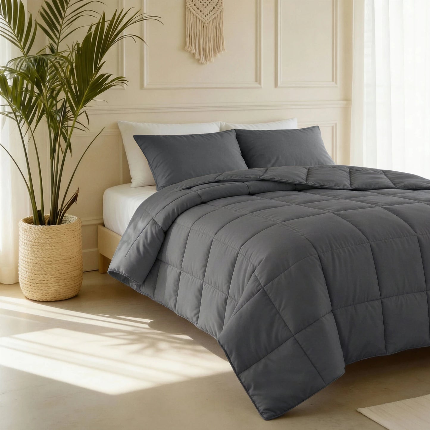 NordDream Dekbed Percale Antraciet