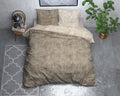 Dekbedovertrek Flanel Washed Cotton Taupe