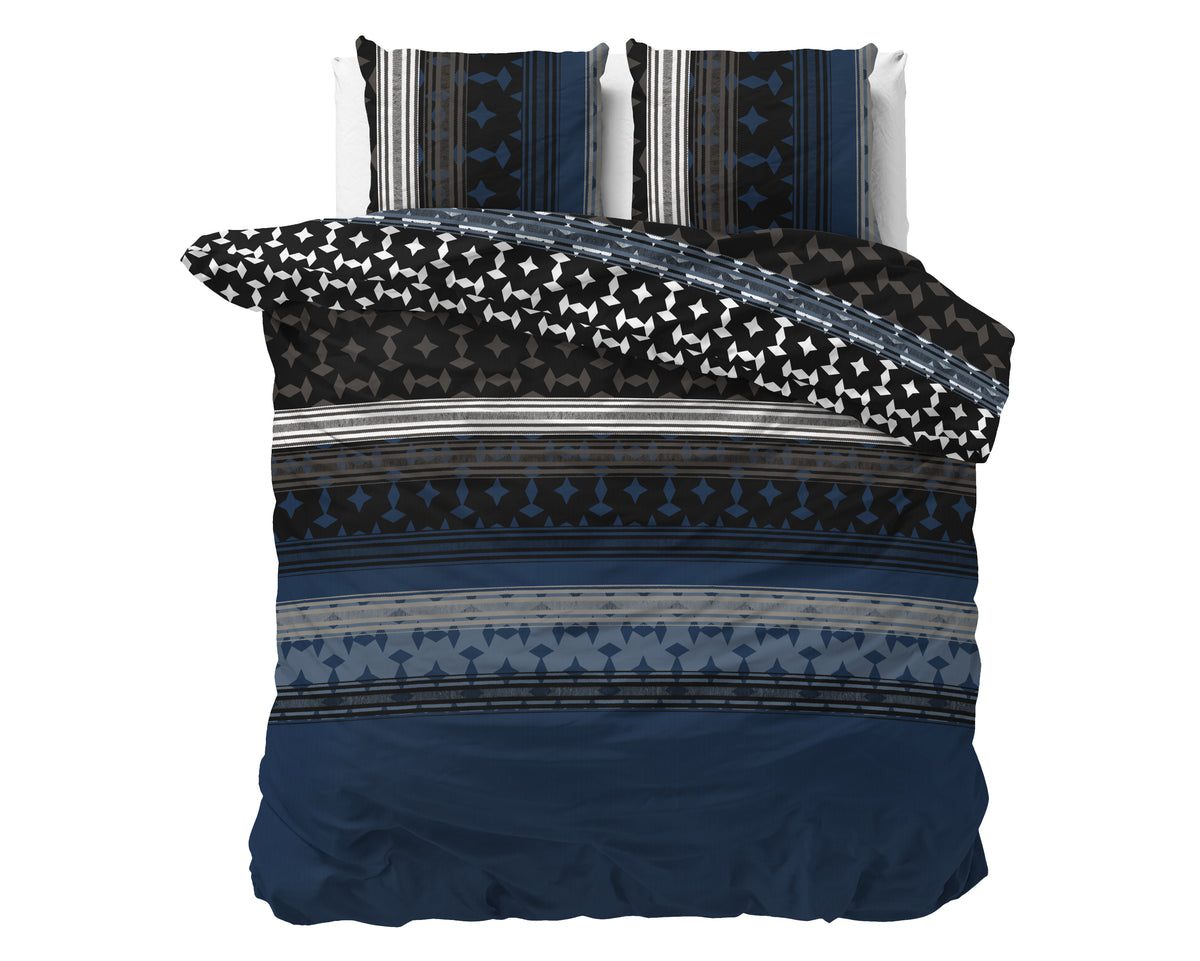 Dekbedovertrek Scanda Navy