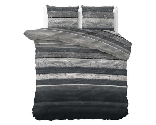 Dekbedovertrek Flanel Marcus Grijs