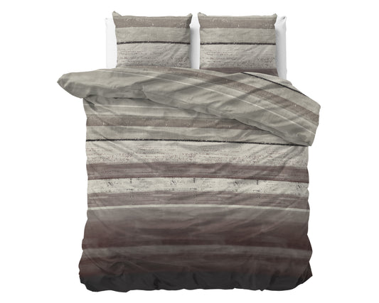 Dekbedovertrek Flanel Marcus Taupe