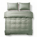 Dekbedovertrek Satin Point Groen