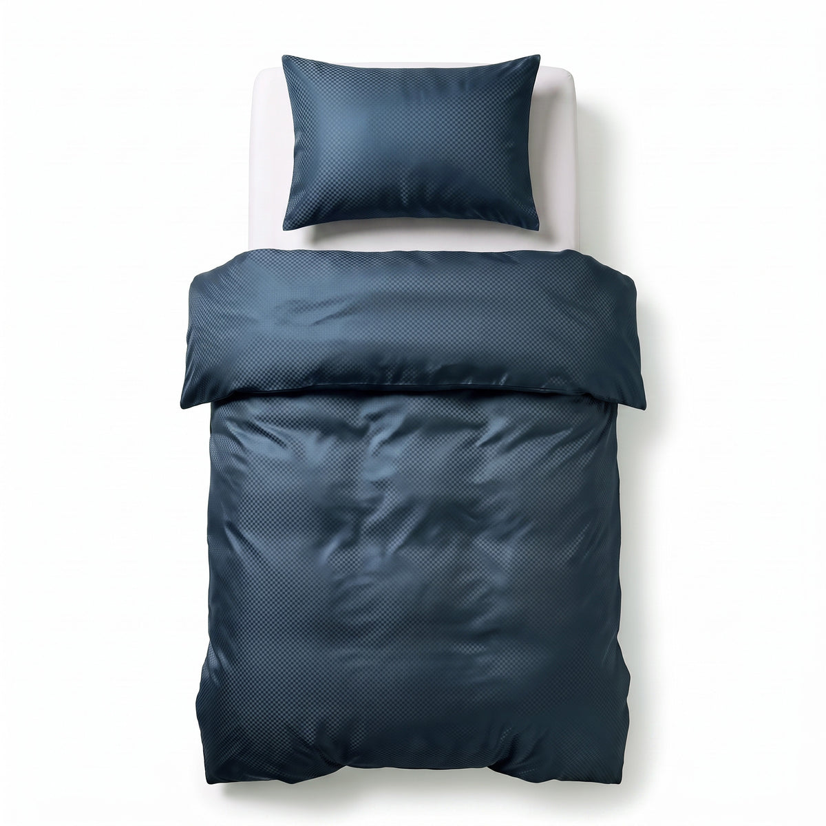 Dekbedovertrek Satin Point Navy