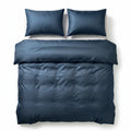 Dekbedovertrek Satin Point Navy