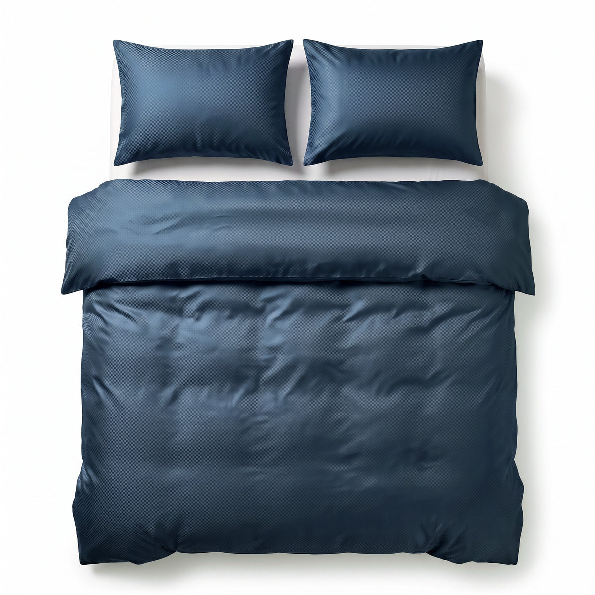 Dekbedovertrek Satin Point Navy