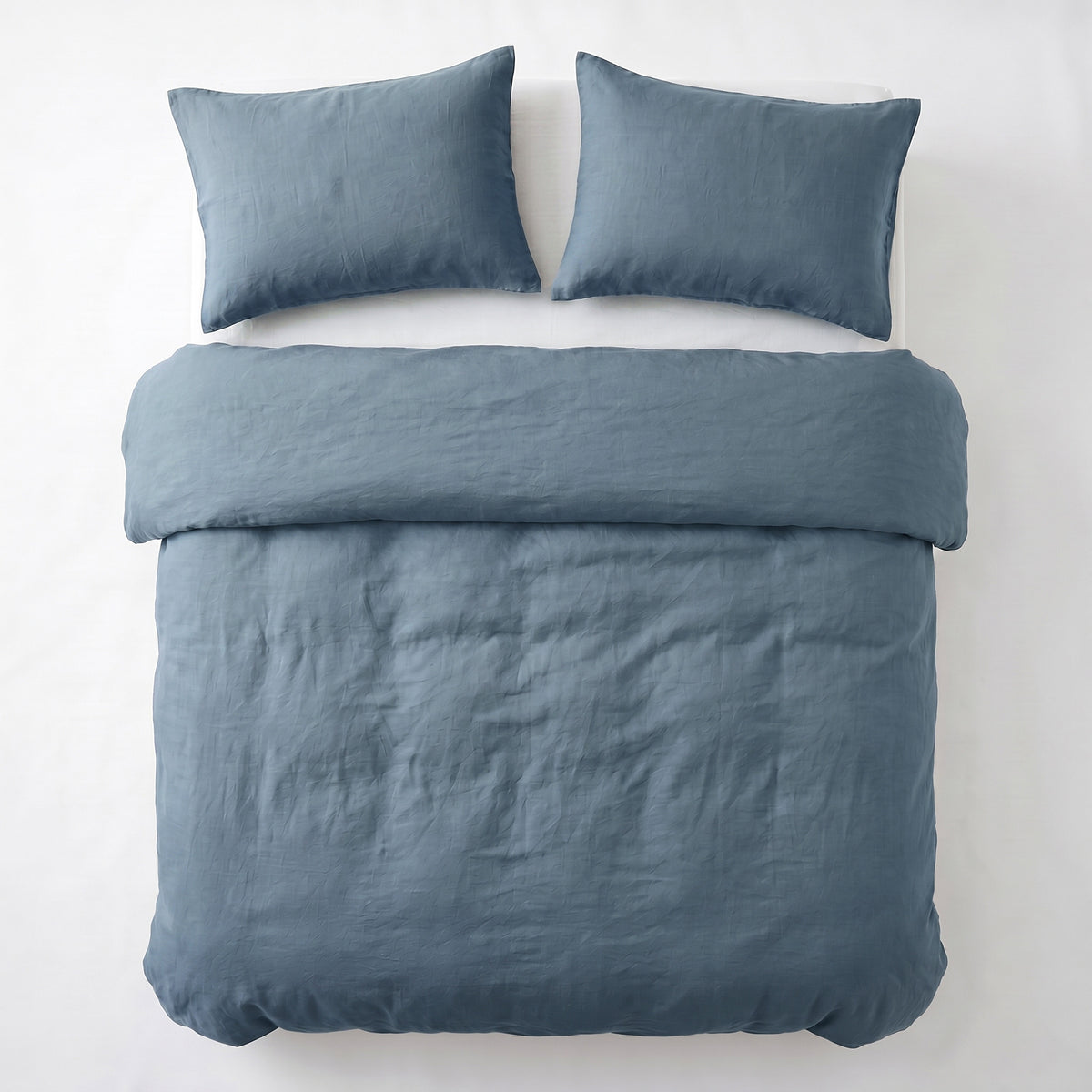 Dekbedovertrek Stone Washed Blauw