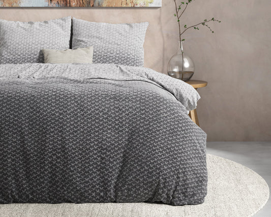 Dekbedovertrek DH Flanel Tamar Grey