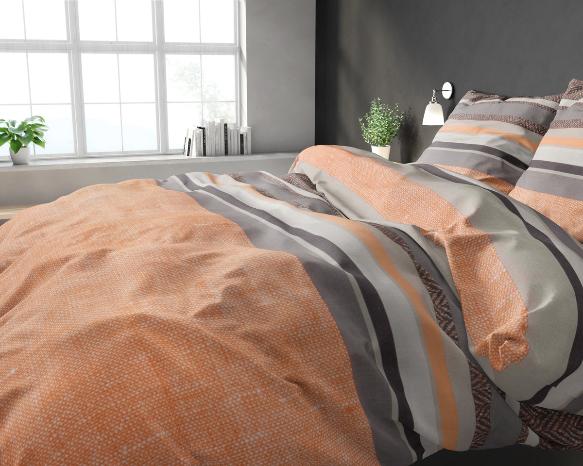 Dekbedovertrek Sonta Oranje