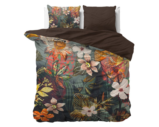 Dekbedovertrek Wild Rose 2 Multi
