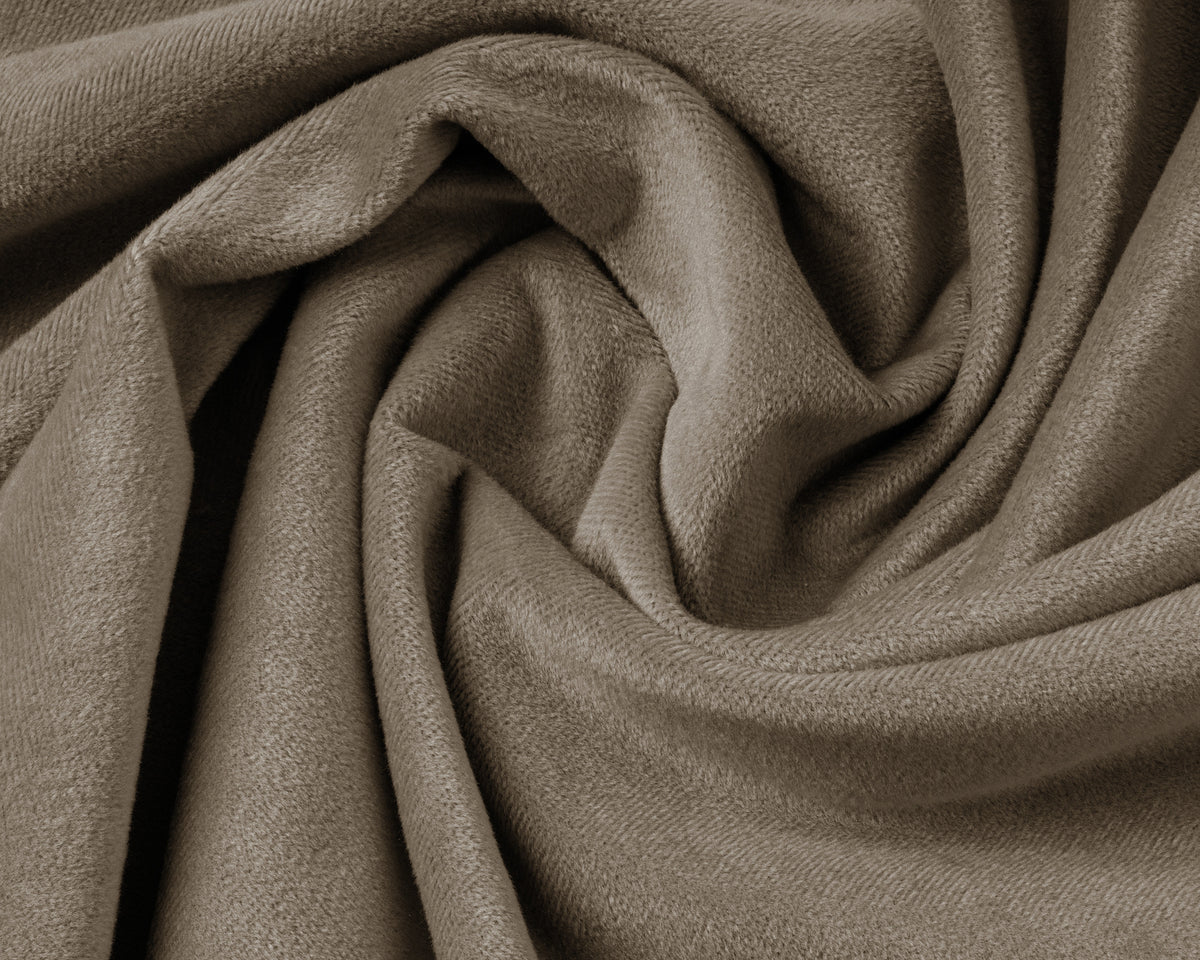 Velvet 2 in 1 kussenslopen Taupe