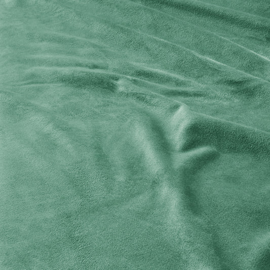 Dekbedovertrek Velvet Ruffles Granite Green