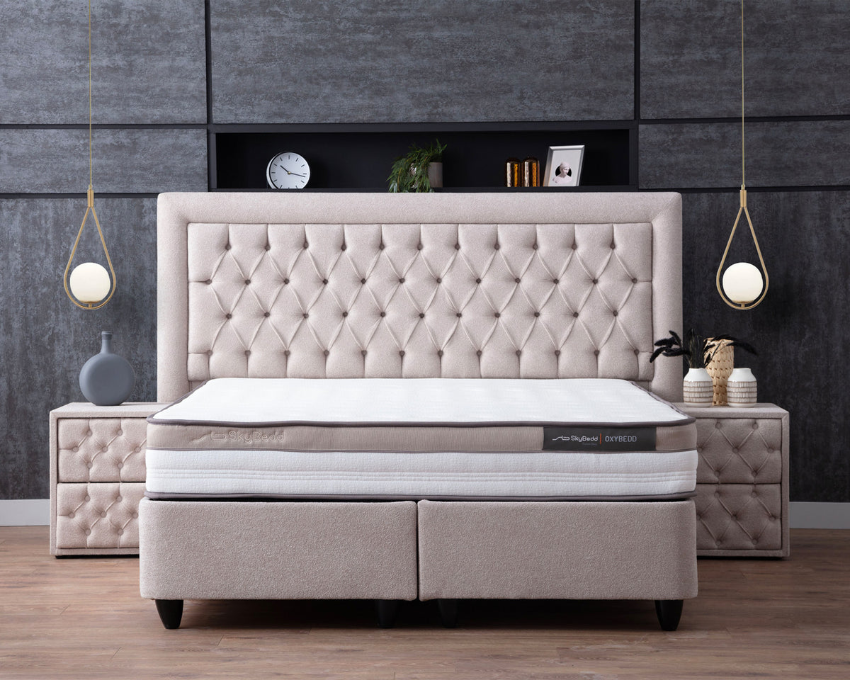 SKYBEDD® Boxspring met opbergruimte Oxybedd