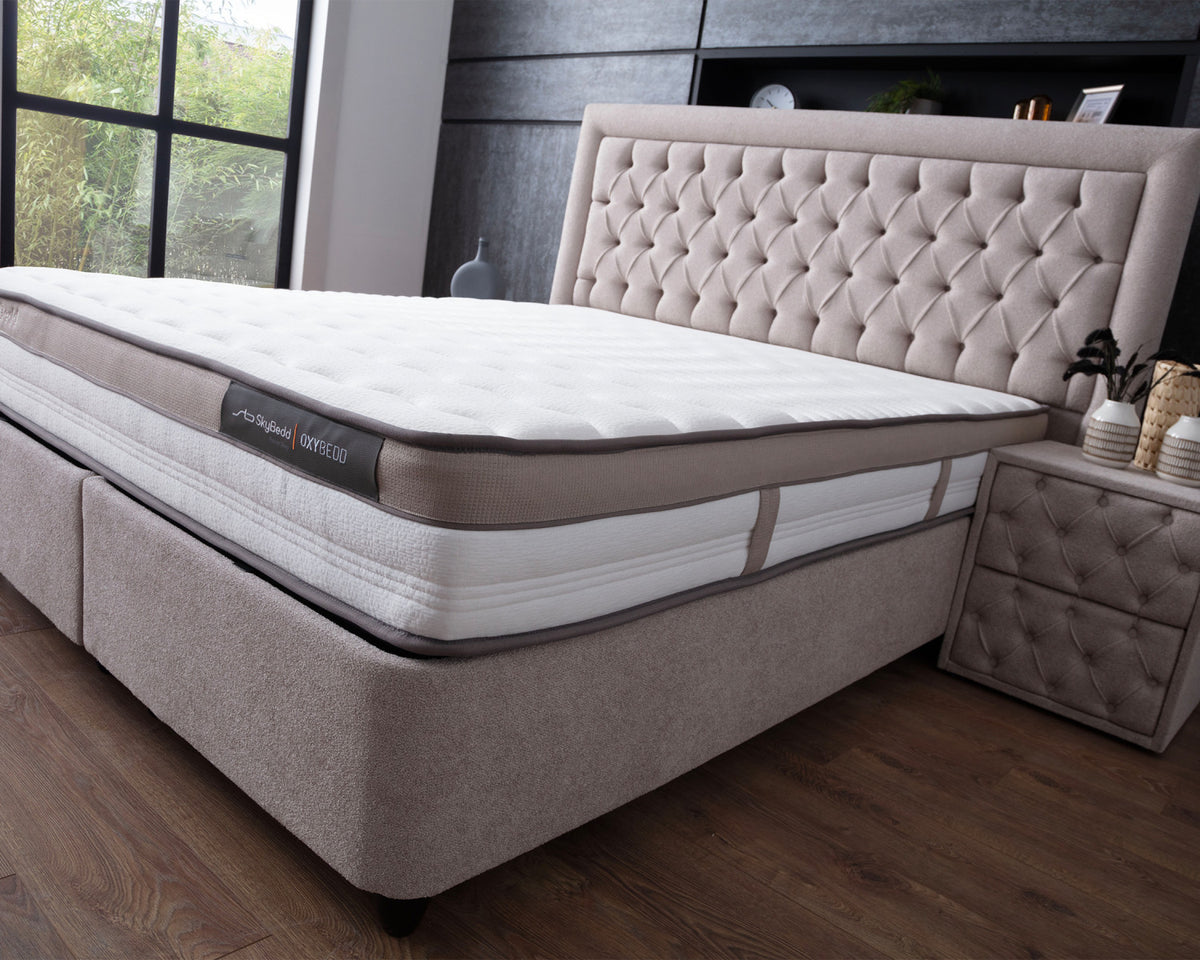 SKYBEDD® Boxspring met opbergruimte Oxybedd